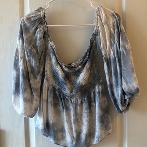 american eagle off the shoulder top